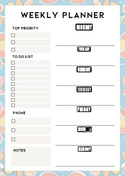 Preview of weekly cleaning lesson planner checklist editable printable homeschool planner