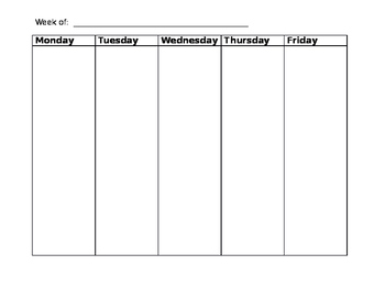 weekly student conference tracking sheet by Erin E Bannon | TPT