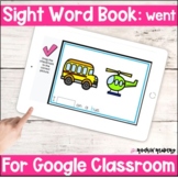 went Sight Word Book Google Slides