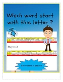 which word start with this letter / activities book