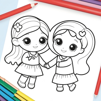 Preview of BUNDLE OF winter coloring pages