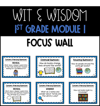 Preview of wit and wisdom module 1 first grade