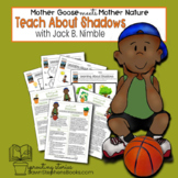 worksheet on shadows  "Teach About Shadows with Jack B. Nimble"