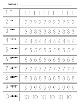 writing numbers 1-20 worksheets | missing numbers | fill in missing numbers