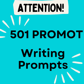 Preview of writing prompt ,writing guide,writing promots for teachers,kids,501 PROMOTS