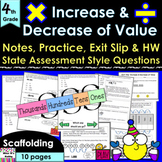 x, ÷ 10 Place Value Relation no prep lesson: notes, CCLS p