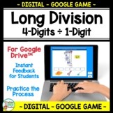 Long Division Activity 4-Digits by 1-Digit Game Google Dri