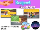 x2 RESPECT Assembly PowerPoints - PSHE, bullying, friendsh