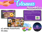 x2 Tolerance Assembly PowerPoints - Character Education Lesson
