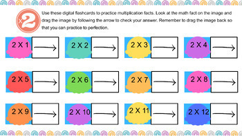 Preview of x2 - x12 Multiplication NO PREP! Sequential Practice!