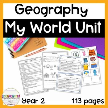 Preview of year-2-geography-worksheets