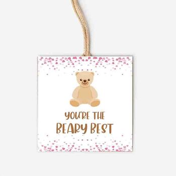 You're The Beary Best' Plushpop Card