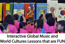 Interactive global music and world cultures lessons that are FUN