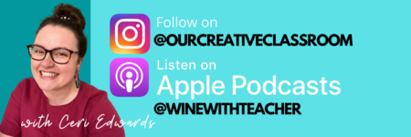 Follow @ourcreativeclassroom on Instagram