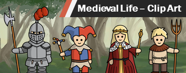 Medieval Life - Clip Art