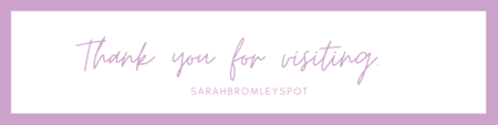 Welcome to SarahBromleySpot