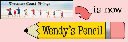 Wendy&#039;s Pencil - Clip Art &amp; Fonts