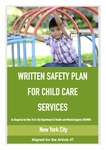 20% OFF - Written Safety Plan for Group Child Care Services