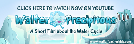 &#039;Walter Precipitous&#039; 8 minute animated short film about the cycle of water now available on YouTube.