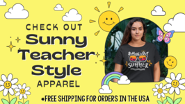 Check out our CUTE teacher Tees &amp; Accessories!