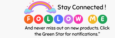 &quot;Stay Connected! Follow me and never miss out on new products. Click the Green Star for notifications.&quot;