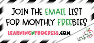 Join our email list for monthly freebies and teaching ideas.