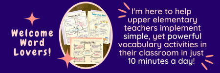 Your one stop shop for great vocabulary resources!