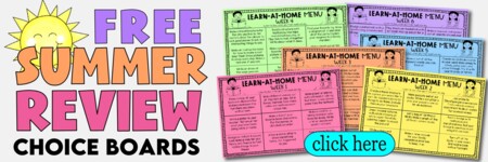 Click here to get free summer review activities!