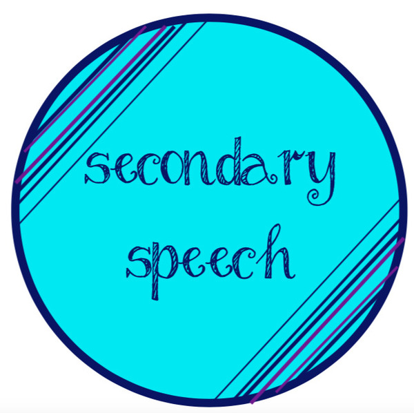 secondary speech
