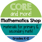 Core and More Mathematics Shop