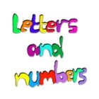 Letters and numbers