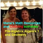 Marie&#039;s Math Resources and Coloring Activities 
