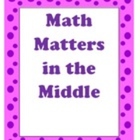 Math Matters in the Middle