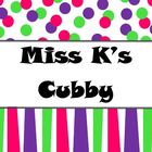 Miss K&#039;s Cubby