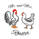 Mr and Mrs Rooster