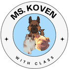 Ms Koven with Class