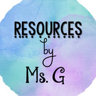 Resources by Ms G