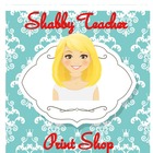 Shabby Teacher Print Shop