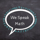We Speak Math